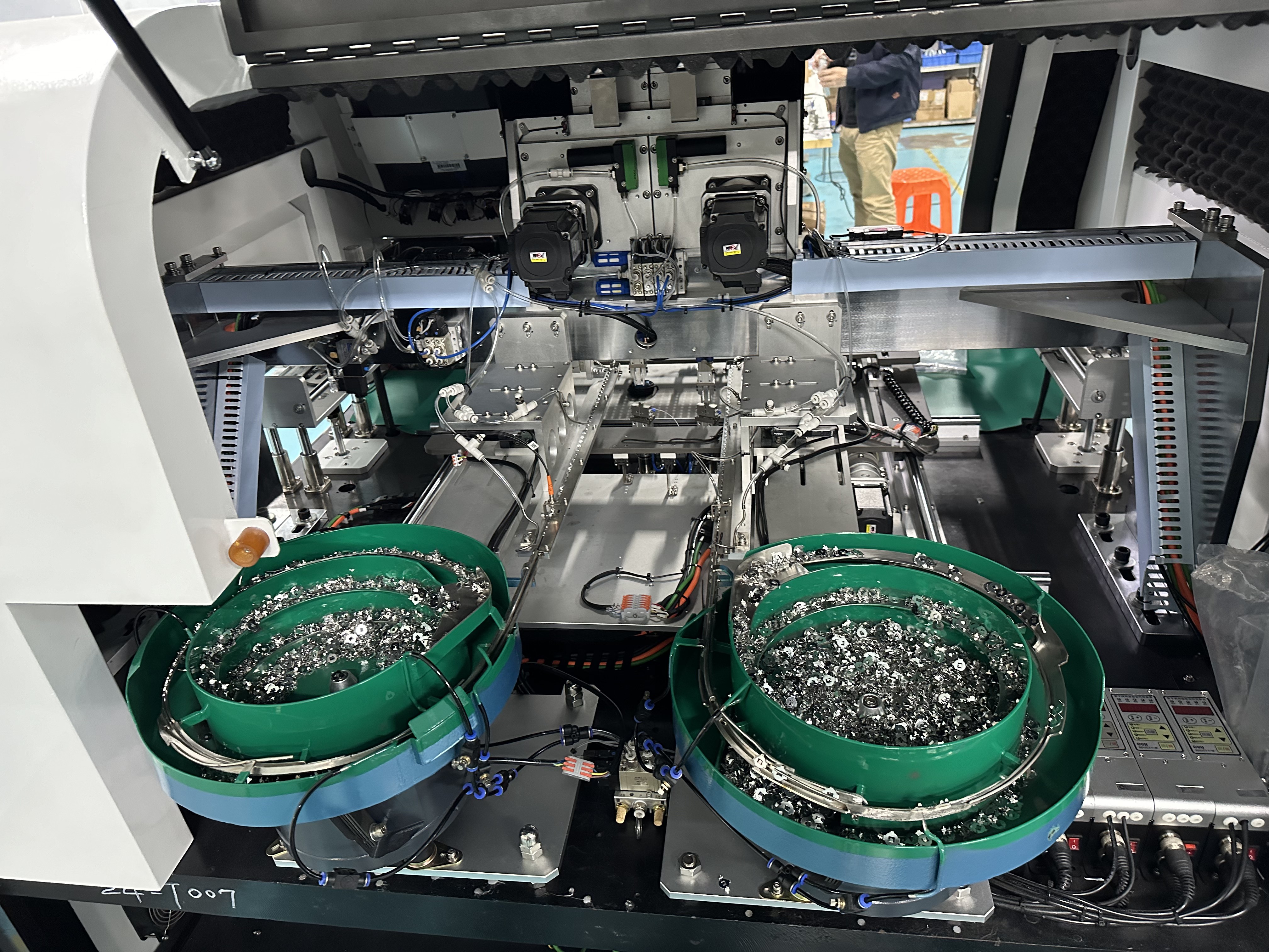 S7000 terminal insertion machine overview, PCB handling and controls